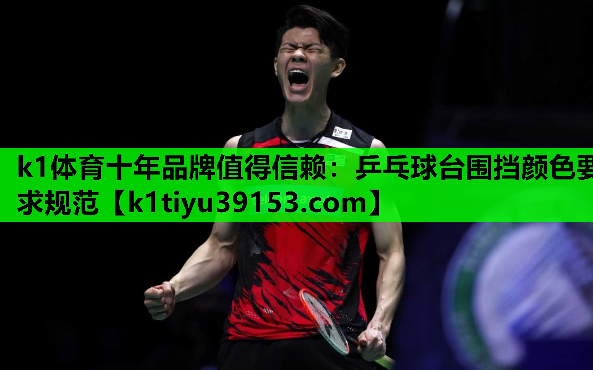 k1体育十年品牌值得信赖：乒乓球台围挡颜色要求规范